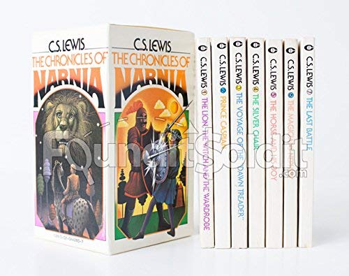 The Chronicles of Narnia: Boxed Set of Seven Paperback  1973