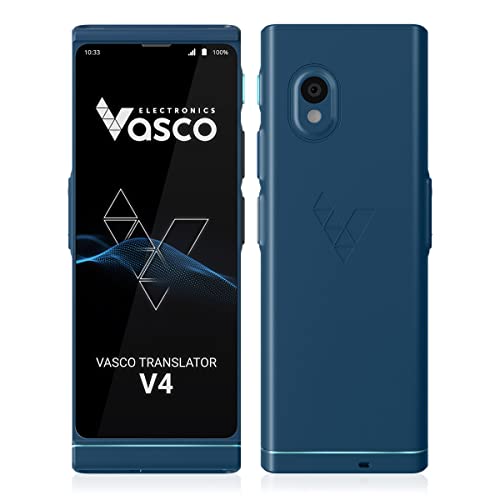 Vasco V4 Language Translator Device | 108 Languages | Free Lifetime Internet for Translations in Almost 200 Countries | Model 2022