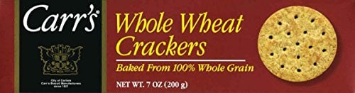 Carr's Whole Wheat Crackers, 7 Ounce