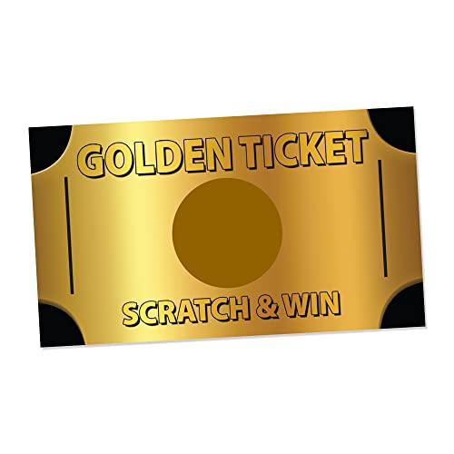 Golden Ticket Scratch Off Cards