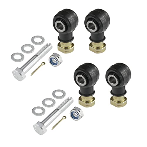 Caltric Two Sets Of Tie Rod End Kit Compatible with Polaris Trail Blazer 250 1997-2006