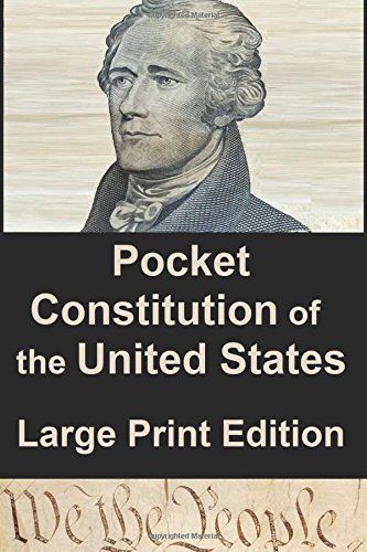 Pocket Constitution of the United States of America: Large Print Edition (Pocket Classics)