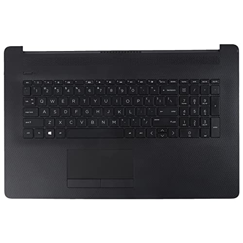 Jxjslp Replacement for HP Laptop 17-by 17-CA 17T-by 17Z-CA Upper Case Palmrest US Keyboard with Non-PTP Function Touchpad Assembly L22751-001 L48409-001 Jet Black