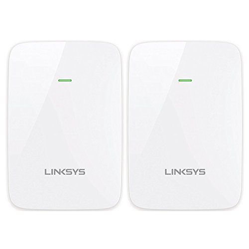 Linksys AC1200 Dual-Band Wi-Fi Range Extender/Wi-Fi Booster (RE6350), 2 Pack 