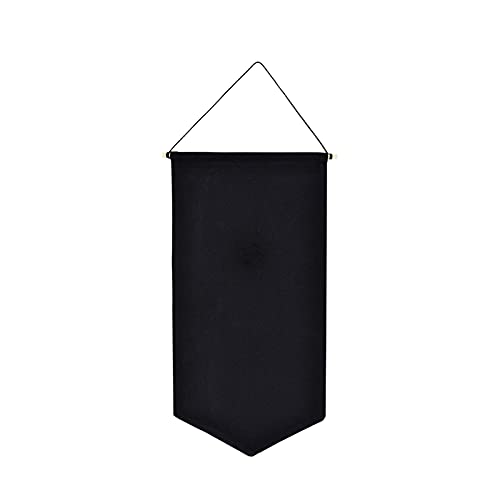 Yuhoo Wall Hanging Brooch Pin Organizer, Brooch Collection Storage Holder, Display Pins Storage Case, Nordic Style Large Capacity Pin Display Pennant Banner for Women or Men(Black,M)