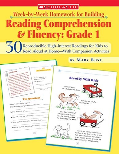 Week-by-Week Homework for Building Reading Comprehension & Fluency: Grade 1 (Week-by-Week Homework For Building Reading Comprehension and Fluency)