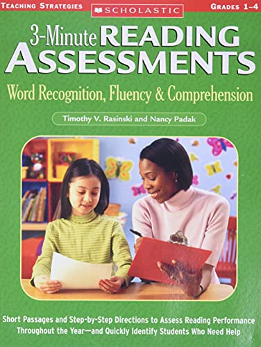 3-Minute Reading Assessments: Word Recognition, Fluency, and Comprehension: Grades 1-4 (Three-minute Reading Assessments)