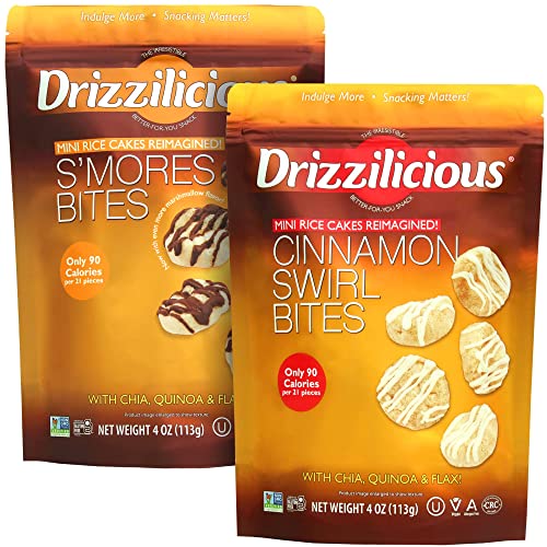 Drizzilicious S'mores & Cinnamon Swirl Mix - 4oz - 6 Pack