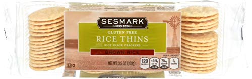 SESMARK Brown Rice Thins, 3.5 OZ