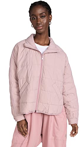 FP Movement Women's Pippa Packable Puffer Jacket, Mauve Swoon, Pink, LG (Women's 12)