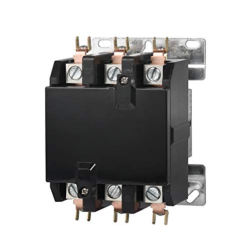 Sunlee controls 3 Pole 90 Amp contactor 120V coil fits Siemens 42GE35AJ equivalent DP Contactor HVAC Contactor