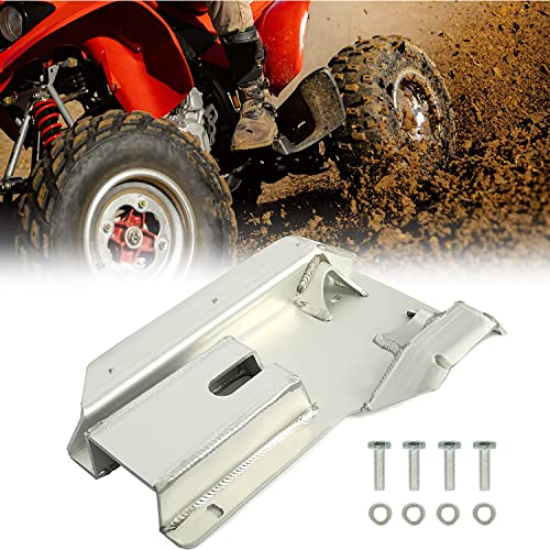 Aluminum Swing Arm Skid Plate Compatible With 1999-2014 HONDA TRX400EX 400X ATV