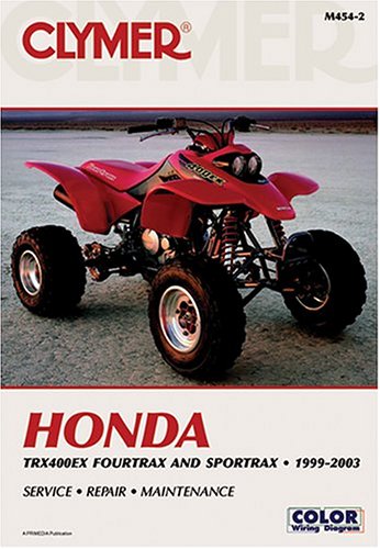 Honda Trx400Ex Fourtrax and Sportrax, 1999-2003