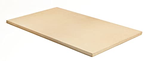 Pizzacraft PC9899 Rectangular ThermaBond Baking and Pizza Stone for Oven or Grill, 20" x 13.5"