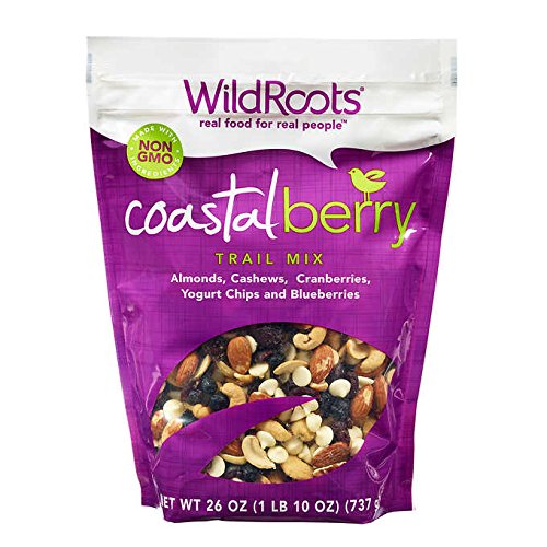 Wild Roots 100% Natural Trail Mix Coastal Berry Blend Speciial 3 PackK (26 oz Each)