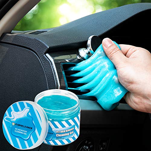 Car Cleaning Gel for Car Detailing Kit Car Cleaning Kit Car Cleaning Putty for Car Interior Car Slime for Cleaning Car Putty Dust Cleaner Gel Car Accessories Keyboard Cleaner (Blue)