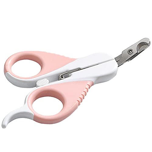 VOVIGGOL Cat Nail Clippers with Safety Guard and Sharp Angled Blade, Best Grooming Tool Cat Claw Trimmer Cat Scissors Pet Nail Clippers for Cats Kitten Puppy Rabbit Bird Ferret and Small Dog