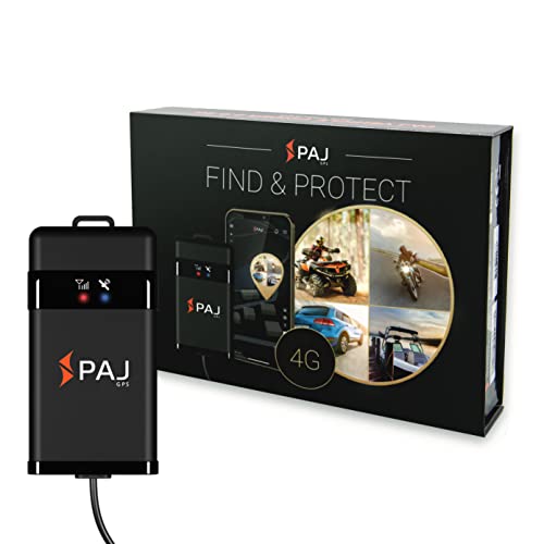 PAJ GPS Vehicle Finder 4G 2.0  GPS Tracker for Vehicles, Motorcycles, Trucks & More - Direct Connection to Vehicle Battery (9-75V) - Car GPS Tracker with Real-time Alerts in The App, Tracker Device