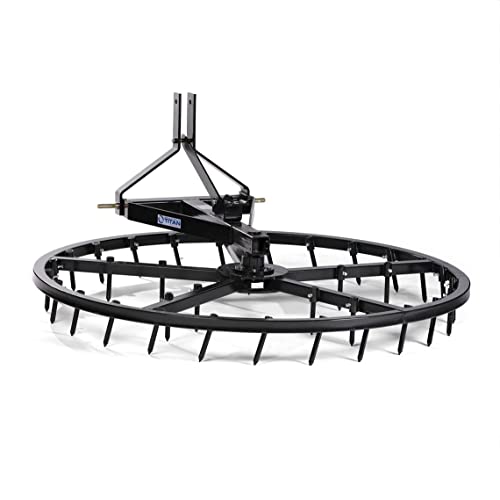 Titan Attachments Arena Spin Harrow Groomer 72" Cat 1 3 Point Quick Hitch HD