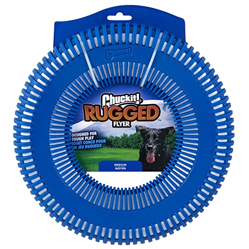 ChuckIt! Rugged Flyer Dog Frisbee, Assorted Colors