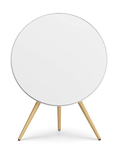 Bang & Olufsen Beoplay A9 4th Gen Wireless Multiroom Speaker, White with Oak Legs