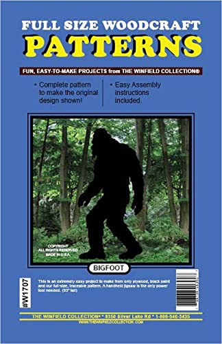 7 Foot Bigfoot Woodworking Project Plan