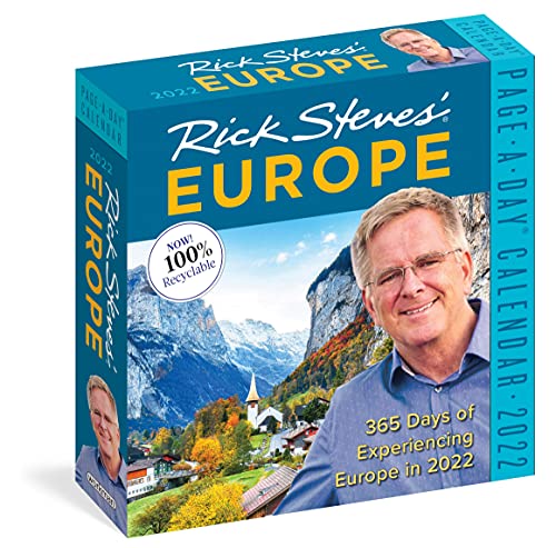 Rick Steves' Europe Page-A-Day Calendar 2022: 365 of Experiencing Europe in 2022.