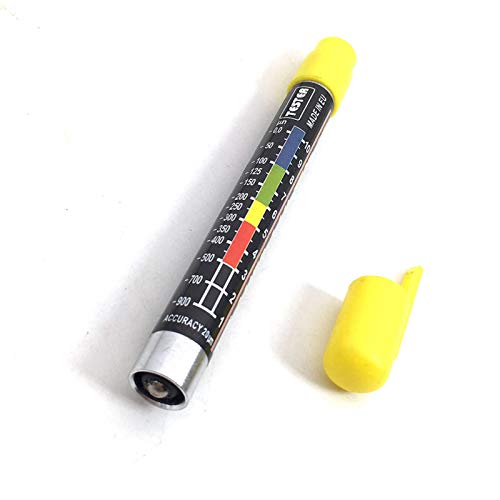 Paint Thickness Gauge,Paint Coating Tester, Car Body Damage Detector,Crash-Test Check, Car Paint Inspection,Water Resistant, Great to Have When Shopping for Used car(Size:17.8x7.2x1.7cm)