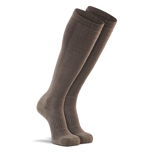Fox River Men's Fatigue Fighter Over-The-Calf Socks Large, 1 Pack Coyote Brown Socks with Upgraded Air Flow & Ultimate Comfort - Foliage Green - x Large