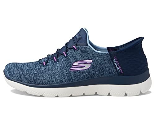 Skechers Summits Navy Purple 7 B (M)