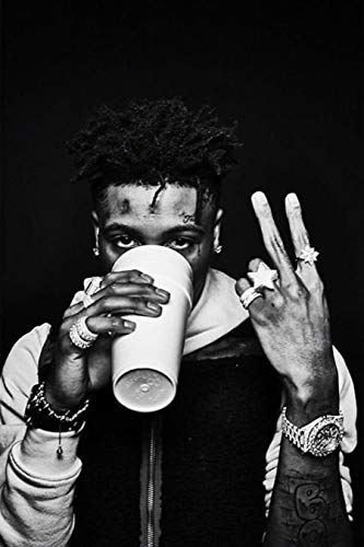 elixir design NBA YoungBoy Rapper 12X18 inches Poster Rolled