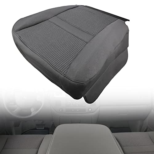 Bottom Seat Cover Replacement Cloth for Dodge Ram 2500 3500 2006 2007 2008 2009 2010 and 2006 2007 2008 2009 Ram 1500 -Breathable and Non-Slip Front Left Driver Side Seat Cushion Cover for Cars