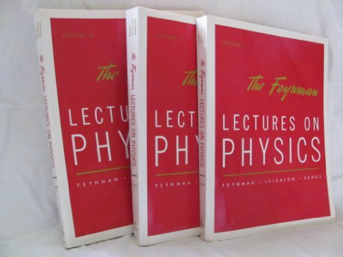 THE FEYNMAN LECTURES ON PHYSICS 3-vol. Set