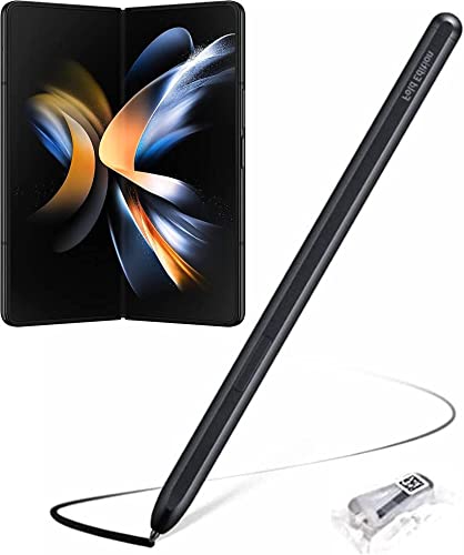 P&J Stylus Pen Compatible with Galaxy Z Fold 4 , S Pen Fold Edition Only for Electronics Galaxy Z Fold 4 5G Totch Stylus + Tips/Nibs Replacement (Phantom Black)