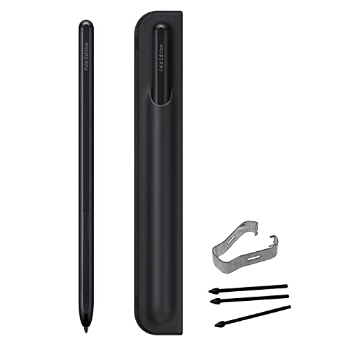 SAMSUNG Galaxy Z Fold4 S Pen, Compatible with All Z Fold Series - Includes S-Pen Holder Case, Bulk Packaging - Black