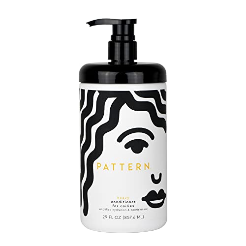 PATTERN Beauty Heavy Conditioner For Coilies 29 Fl. Oz! Blend Of Avocado Oil, Shea Butter & Safflower Oil! Conditioner For Curly Hair! Perfect For Coily & Tight Textures! (29 fl oz)