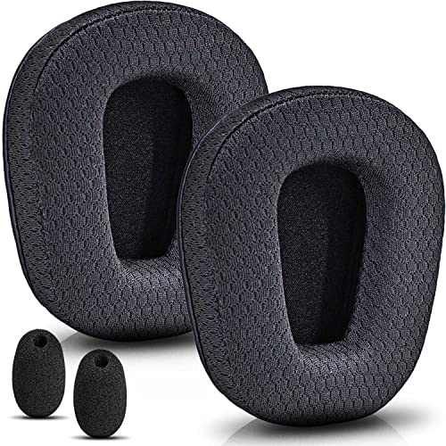 B450-XT B550-XT Kit Replacement Ear Pads Cushion Compatible with B450-XT B550XT Headset I B450 B550 XT Accessories (Breathable Mesh)