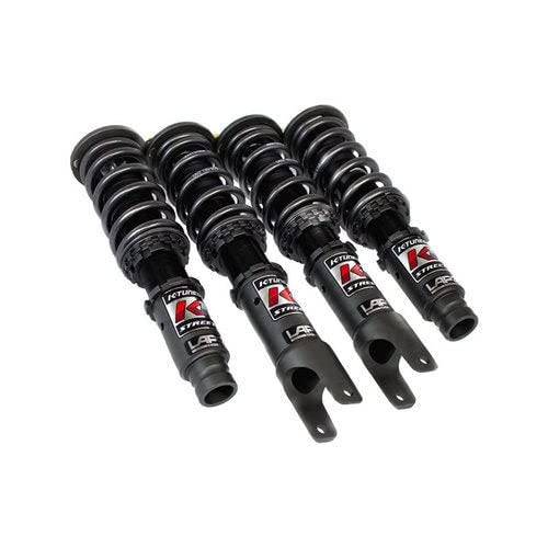 K-Tuned K1R Street Adjustable Coilovers Suspension Compatible with 92-00 Honda Civic EG EK