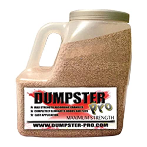 Dumpster Pro Garbage Deodorizer Maximum Strength Absorbing Granules Completely Eliminates Odors (7 Pounds)