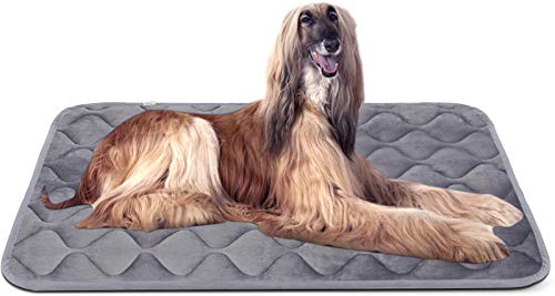 Hero Dog Bed Large Crate Pad Mat Soft Washable 48 inch Kennel Pads Pet Beds Non Slip Cat Dog Mattress Cage Pads