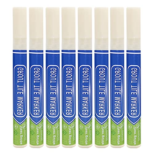 8Pcs Tile Grout Pen Repair Pen Set (8Pcs Ivory) Waterproof Marker Grout Restorer Pen for Wall Floor Tile Lines - Narrow 2-5mm Tip (3 x 7ml)