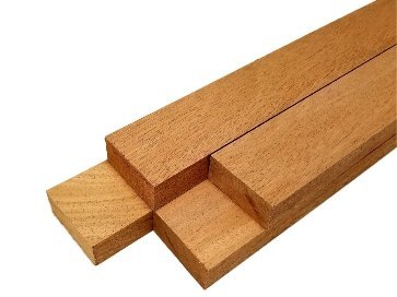 Mahogany Lumber - 3/4" x 2" (4 Pcs) (3/4" x 2" x 48")