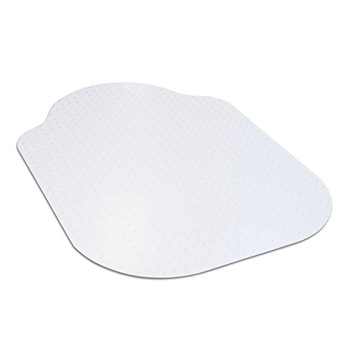 Evolve 33" x 44" Clear Office Chair Mat with Rounded Corners for Low Pile Carpets, Made in The USA, C5B5003G
