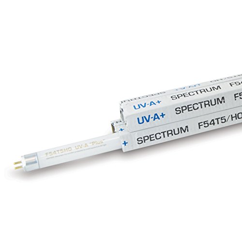 AgroMax 4-Pack 4 Foot (45.75") UV-A + 10,000K T5 Fluorescent Grow Light Bulbs - (4) F54T5HO Bulbs