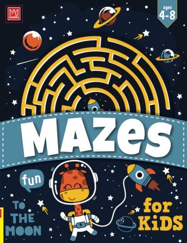Mazes For Kids Ages 4-8: Maze Activity Book For Kids | More Than 101 Mazes