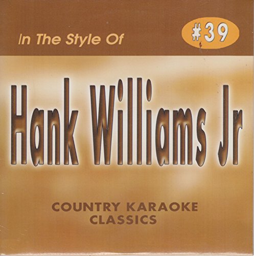 HANK WILLIAMS JR. Country Karaoke Classics CDG Music CD