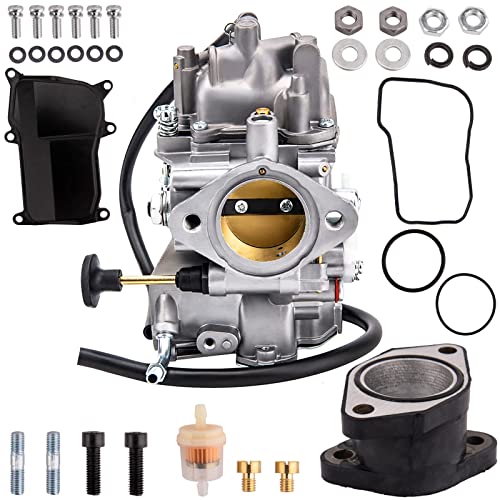 YFM350 Carburetor Replacement for Yamaha Warrior 350 Carburetor, Yamaha Big Bear 350 Carburetor, Compatible with Yamaha Warrior 350 YFM350 1987-2004,Big Bear 350 YFM350 1987-1998