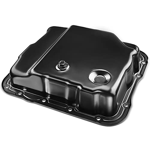 A-Premium Transmission Oil Pan Compatible with Chevy Silverado 1500 1999-2013 Express 1500/2500/3500 2000-2014 Colorado 2004-2012 GMC Sierra 1500 1999-2013 Yukon 1998-2010 Canyon 2004-2011 4L60-E