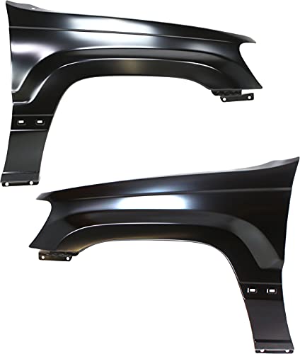 Garage-Pro Front Fender Compatible with 1999-2004 Jeep Grand Cherokee, Set of 2, Driver and Passenger Side