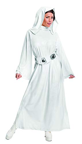 Rubie's Women's Star Wars Classic Deluxe Princess Leia Adult Sized Costumes, White, Large US